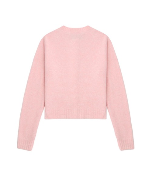 A BATHING APE（アベイシングエイプ）の「HEART BADGE CARDIGAN（カーディガン/ボレロ・レディース・ネイビー/グリーン/ピンク/レッド/グレー・X-SMALL/SMALL）」の9枚目の写真