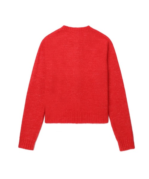 A BATHING APE（アベイシングエイプ）の「HEART BADGE CARDIGAN（カーディガン/ボレロ・レディース・ネイビー/グリーン/ピンク/レッド/グレー・X-SMALL/SMALL）」の10枚目の写真