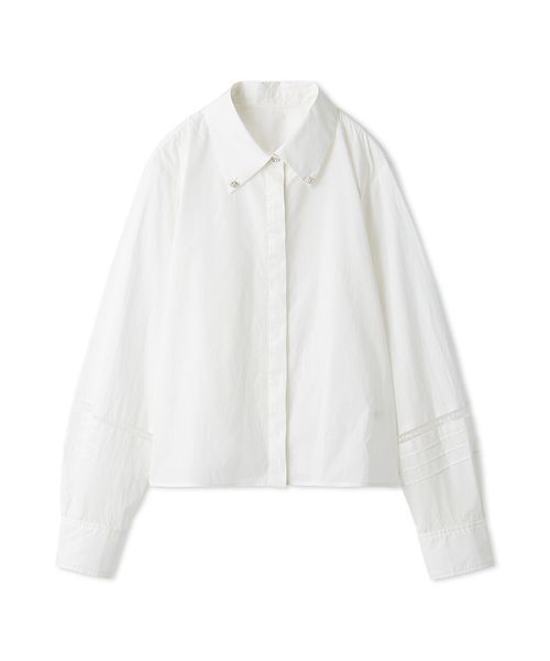 LILY BROWN（リリーブラウン）の「[L.B CANDY STOCK]シャツコンビビジューワンピース（ワンピース・レディース・ブラック/シルバー・F）」の19枚目の写真