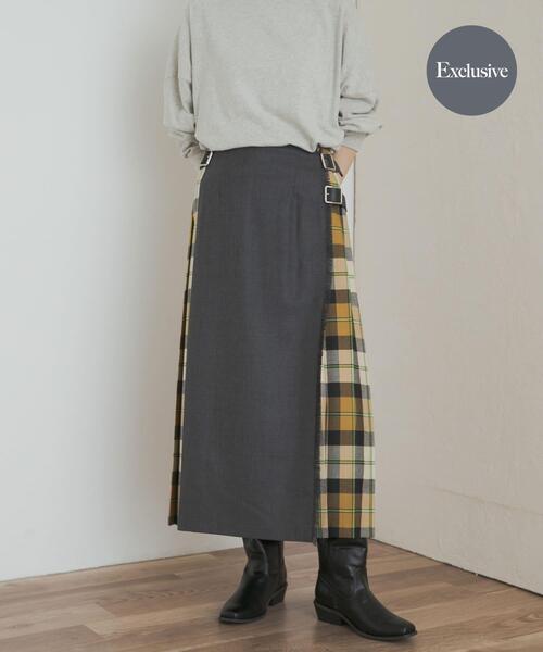 別注』O'NEIL OF DUBLIN×DOORS COMBI QUILT SKIRT（スカート）｜O'NEIL