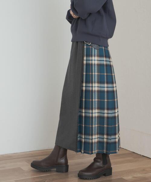 セール】『別注』O'NEIL OF DUBLIN×DOORS COMBI QUILT SKIRT（スカート