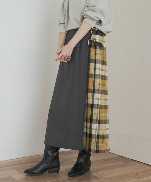 セール】『別注』O'NEIL OF DUBLIN×DOORS COMBI QUILT SKIRT（スカート