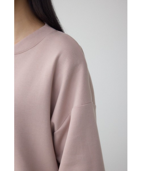 AZUL by moussy(アズールバイマウジー)の「【セット】【身長/骨格別着用画像あり】ハーフジップスウェットワンピース トレーナー トップス 秋服 冬服 ハーフジップ 長袖 レイヤード(ワンピース・レディース・ブラック/ブラウン・SMALL/MEDIUM)」の9枚目の写真