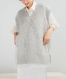 URBAN RESEARCH ROSSO WOMEN | CHIGNON　リバーオーガンドッキングベスト(ベスト)