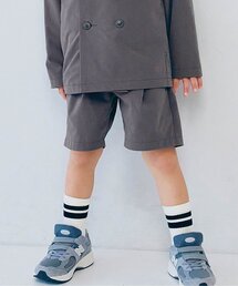 p.premier | タックデザインハーフパンツ_ジュニア対応(スーツパンツ)