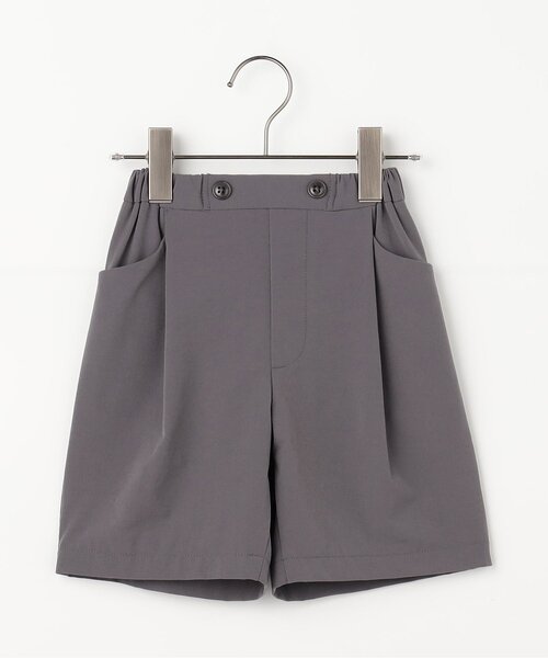p.premier（ピードットプルミエ）の「タックデザインハーフパンツ_ジュニア対応（スーツパンツ・キッズ・ブラック/グレー/ネイビー・90/100/110/120/130/140）」の17枚目の写真