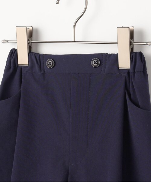 p.premier（ピードットプルミエ）の「タックデザインハーフパンツ_ジュニア対応（スーツパンツ・キッズ・ブラック/グレー/ネイビー・90/100/110/120/130/140）」の22枚目の写真