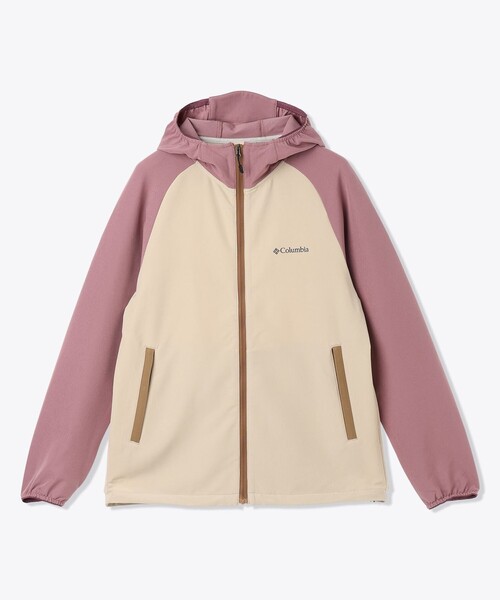 Columbia（コロンビア）の「撥水 UVカット Columbia／ウィメンズ ライトキャニオン ミッドウェイト ソフトシェル ジャケット／コロンビア（その他アウター・レディース・ベージュ/ピンク系その他/ピンク/ブラック・XL/L/S/M）」の4枚目の写真