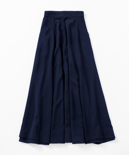 AJUGA.（アジュガ）の「フレアロングスカート（スカート・レディース・ブラック/ネイビー・S/M）」の5枚目の写真