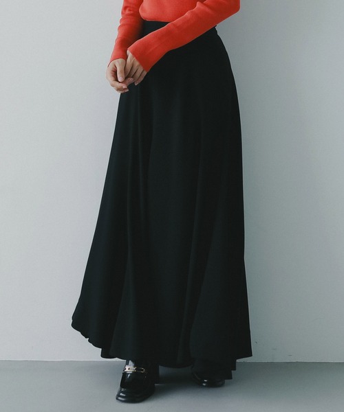 AJUGA.（アジュガ）の「フレアロングスカート（スカート・レディース・ブラック/ネイビー・S/M）」の13枚目の写真