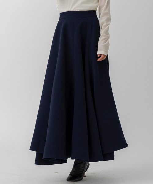 AJUGA.（アジュガ）の「フレアロングスカート（スカート・レディース・ブラック/ネイビー・S/M）」の22枚目の写真