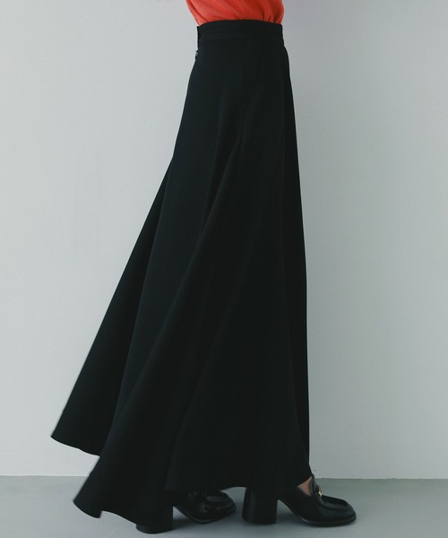 AJUGA.（アジュガ）の「フレアロングスカート（スカート・レディース・ブラック/ネイビー・S/M）」の14枚目の写真