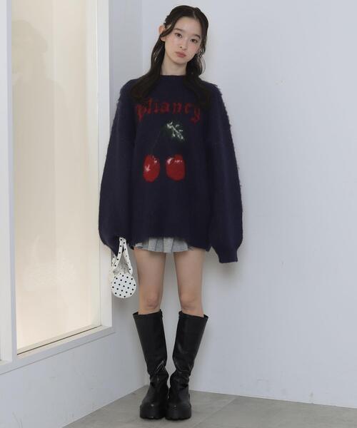 WEGO(ウィゴー)の「WEGO/シャギーグラフィックニットBIGプルオーバー(ニット/セーター・レディース・その他1/その他2・FREE)」の4枚目の写真