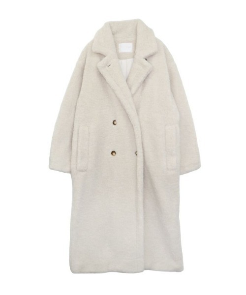 セール】Teddy volume long コート（その他アウター）｜ACYM（アシーム