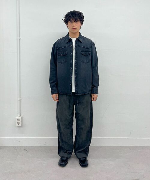 Millo Archive（ミロ アーカイブ）の「ポアプリントシルエットパンツ [カーキ]（スウェットパンツ・メンズ・その他・MEDIUM/LARGE/X-LARGE）」の11枚目の写真
