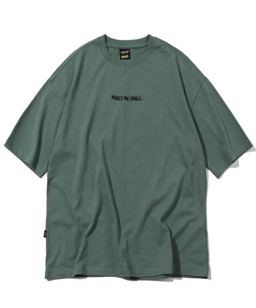 CPGN STUDIO(コンパーニョ)の「ゲゴルポップ刺繍半袖Tシャツフェードグリーン(Tシャツ/カットソー・レディース・その他・MEDIUM/LARGE)」の2枚目の写真