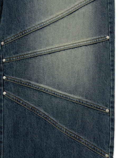 Midnight Move（ミッドナイトムーブ）の「spider pants [blue]（デニムパンツ・レディース・その他・SMALL/MEDIUM）」の2枚目の写真