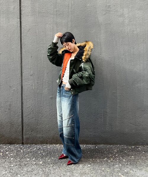 Midnight Move（ミッドナイトムーブ）の「spider pants [blue]（デニムパンツ・レディース・その他・SMALL/MEDIUM）」の9枚目の写真