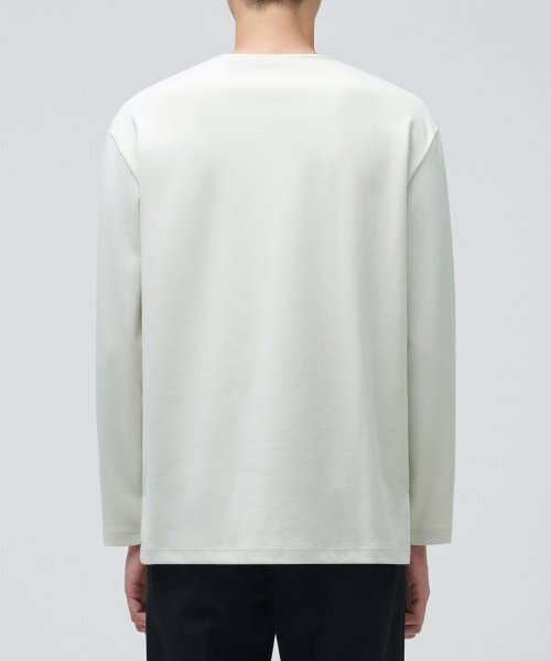 MUSINSA STANDARD（ムシンサスタンダード）の「ポンテクルーネック長袖Tシャツ [ダスティクリーム]（Tシャツ/カットソー・メンズ・その他・SMALL/MEDIUM/LARGE）」の2枚目の写真