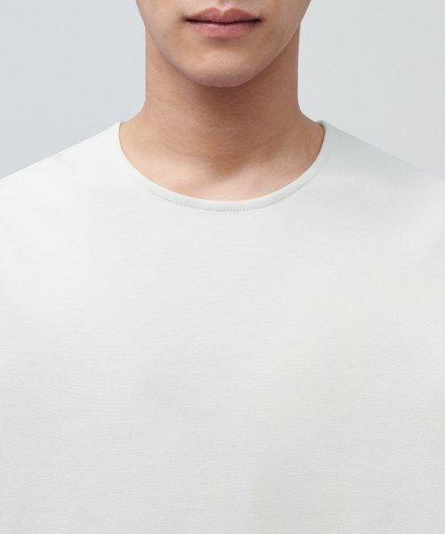 MUSINSA STANDARD（ムシンサスタンダード）の「ポンテクルーネック長袖Tシャツ [ダスティクリーム]（Tシャツ/カットソー・メンズ・その他・SMALL/MEDIUM/LARGE）」の3枚目の写真