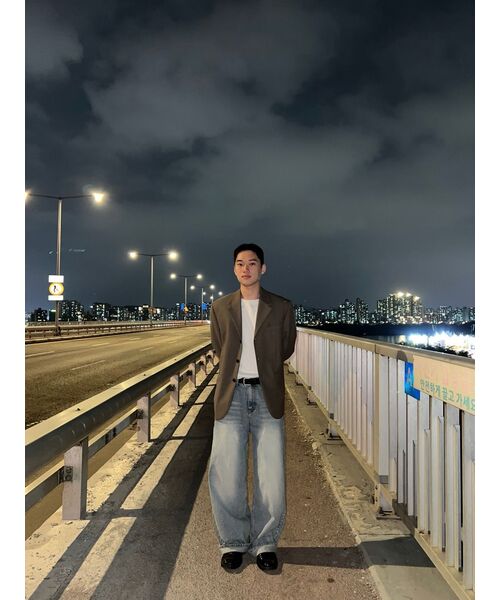 MUSINSA STANDARD（ムシンサスタンダード）の「ポンテクルーネック長袖Tシャツ [ダスティクリーム]（Tシャツ/カットソー・メンズ・その他・SMALL/MEDIUM/LARGE）」の10枚目の写真