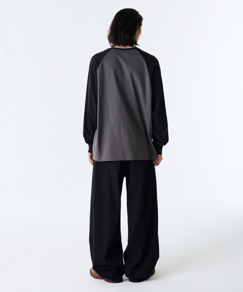 MUSINSA STANDARD（ムシンサスタンダード）の「リネンライクエクストラワイドデニムパンツ[ブラック]（デニムパンツ・メンズ・その他・32/30/31/33/26/27/28/29）」の4枚目の写真