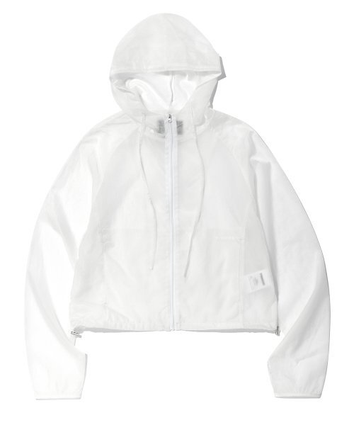 YOUHEE(ユヒ)の「SHEER WIND BREAKER WHITE(ナイロンジャケット・レディース・その他・FREE)」の2枚目の写真