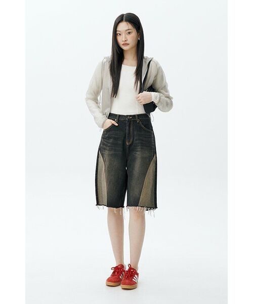 YOUHEE(ユヒ)の「SHEER WIND BREAKER WHITE(ナイロンジャケット・レディース・その他・FREE)」の8枚目の写真
