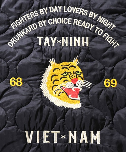 HOUSTON ベトジャン 虎刺繍　Ｍ HOUSTON ベトジャン 虎刺繍 M