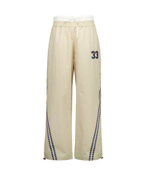 33 STAR LINE PANTS / BEIGE
