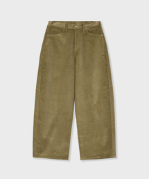 GLW（ジーエルダブリュ）の「ベルベットコーデュロイカーブパンツベージュ（その他パンツ）」