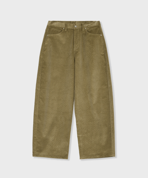 GLW(ジーエルダブリュ)の「ベルベットコーデュロイカーブパンツベージュ(その他パンツ・レディース・その他・MEDIUM/LARGE/SMALL)」の2枚目の写真