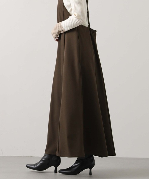 Gready Brilliant（グレディブリリアン）の「パネルフレアキャミワンピース（ワンピース・レディース・ブラック/ブラウン・36/38）」の16枚目の写真