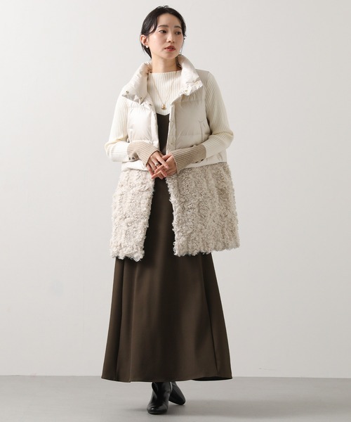 Gready Brilliant（グレディブリリアン）の「パネルフレアキャミワンピース（ワンピース・レディース・ブラック/ブラウン・36/38）」の22枚目の写真