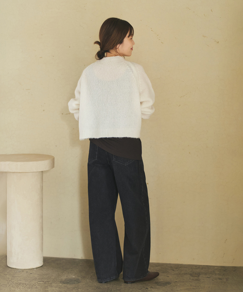 WEB限定追加》R'IAM WIDE デニム 5(デニムパンツ)|Plage WEB限定追加》R'IAM WIDE デニム 5(デニムパンツ)|Plage