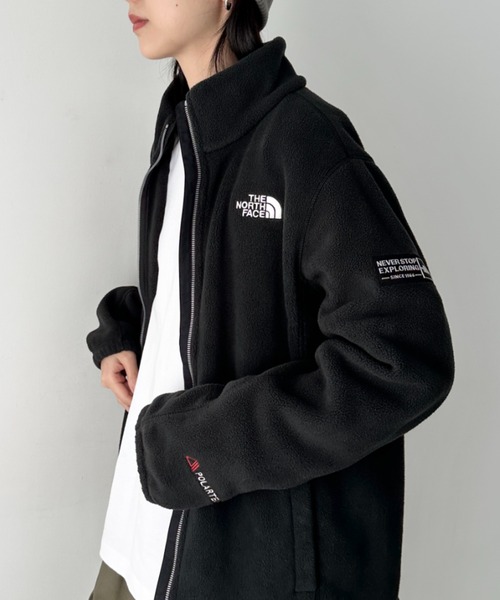 THE NORTH FACE(ザノースフェイス)の「国内未発売 THE NORTH FACE(ザ・ノースフェイス)/LOYALTON PRO ZIP UP A/スタンドカラー ブルゾン フリース ジャケット(ブルゾン・レディース・ブラック/チャコールグレー・M/L/XL/XXL)」の10枚目の写真