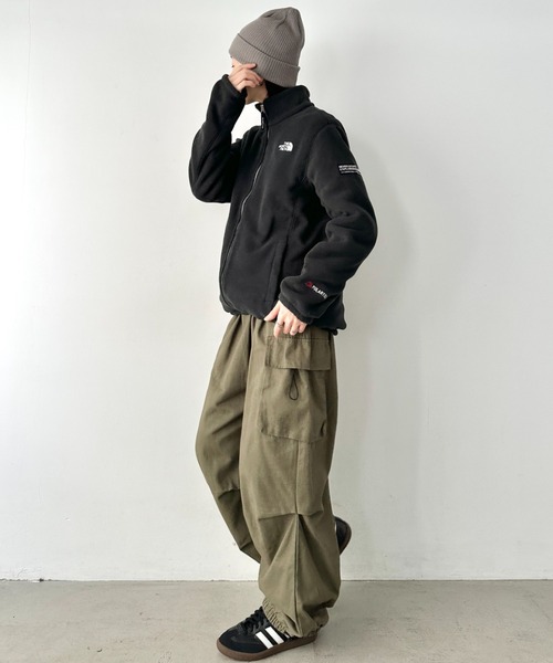 THE NORTH FACE(ザノースフェイス)の「国内未発売 THE NORTH FACE(ザ・ノースフェイス)/LOYALTON PRO ZIP UP A/スタンドカラー ブルゾン フリース ジャケット(ブルゾン・レディース・ブラック/チャコールグレー・M/L/XL/XXL)」の16枚目の写真