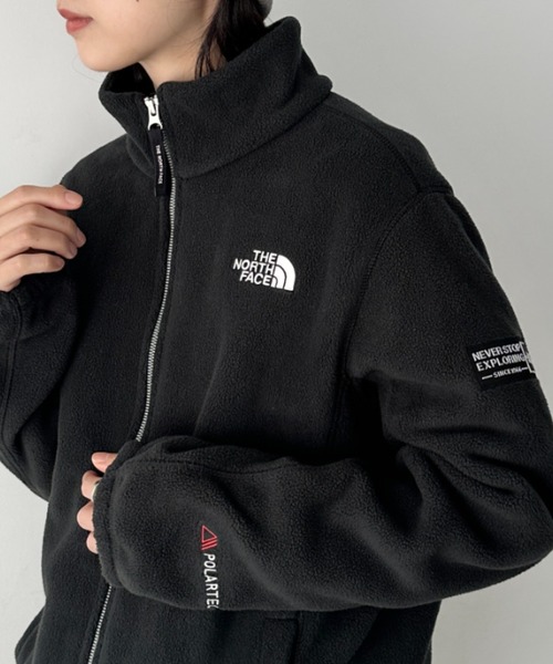 THE NORTH FACE(ザノースフェイス)の「国内未発売 THE NORTH FACE(ザ・ノースフェイス)/LOYALTON PRO ZIP UP A/スタンドカラー ブルゾン フリース ジャケット(ブルゾン・レディース・ブラック/チャコールグレー・M/L/XL/XXL)」の12枚目の写真
