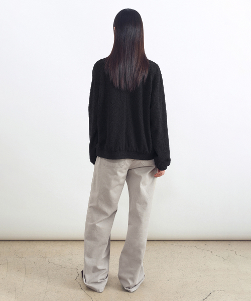 INSILENCE WOMEN（インサイレンスウーマン）の「ストレートカラー デニム ASH BEIGE（デニムパンツ・レディース・その他・SMALL/LARGE）」の4枚目の写真