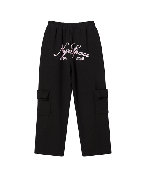NYXX(エヌワイエックスエックス)の「RHINESTONE DALGOMM JOGGER PANTS BLACK(スウェットパンツ・レディース・その他・SMALL/MEDIUM)」の3枚目の写真