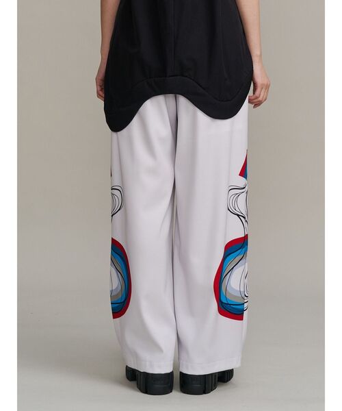 UN3D.（アンスリード）の「STRATUM LAYER PT【セットアップ着用可能】 / ストレイタムレイヤーパンツ（その他パンツ・レディース・ホワイト/ブラック・36/38）」の18枚目の写真