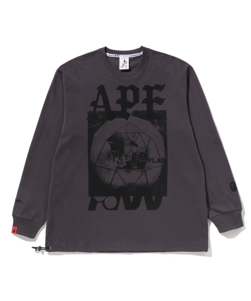 BAPE BY KAZUKI KURAISHI “APE PAW GEO” LONG SLEEVES TEE（Tシャツ