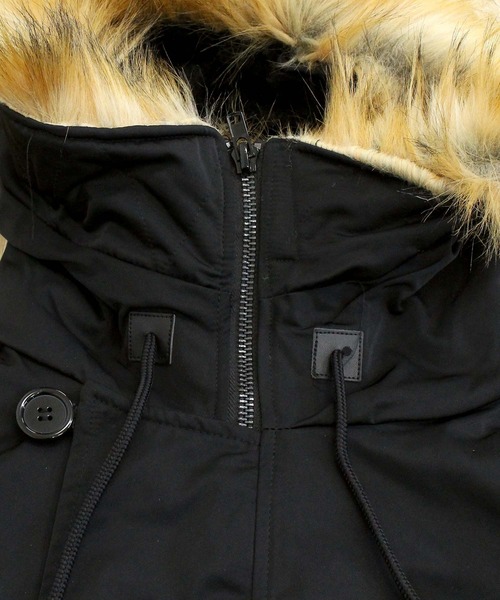 TopIsm(トップイズム)の「撥水加工 N2Bタイプ 中綿ジャケット(ミリタリージャケット・メンズ・ブラック/カーキ・M/XL/L)」の10枚目の写真