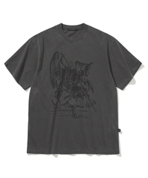NOT4NERD(�m�b�g�t�H�[�i�[�h)��Punishment Pigment T-Shirts - Charcoal(T�V���c/�J�b�g�\�[)
