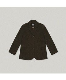 EPI WOOL SINGLE JACKET (BROWN)
