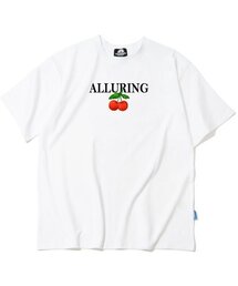 ALLURIG チェリーグラフィックTシャツ - ホワイト