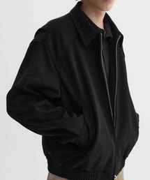 FABREGAT（ファブレガ）の「カレンスエードブルゾンジャケット（ブラック）（MA-1）」