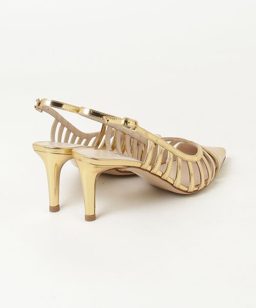 Demi-Luxe BEAMS（デミルクス ビームス）の「ネブOLGA SD GOLD（サンダル・レディース・ゴールド・35/36/37/38）」の2枚目の写真