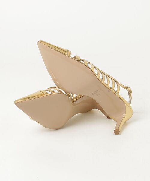 Demi-Luxe BEAMS（デミルクス ビームス）の「ネブOLGA SD GOLD（サンダル・レディース・ゴールド・35/36/37/38）」の3枚目の写真
