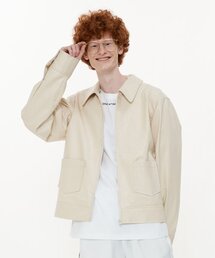 OTHER-worldly（アザーワールドリー）の「水光ジャケット [オートミール]（デニムジャケット）」